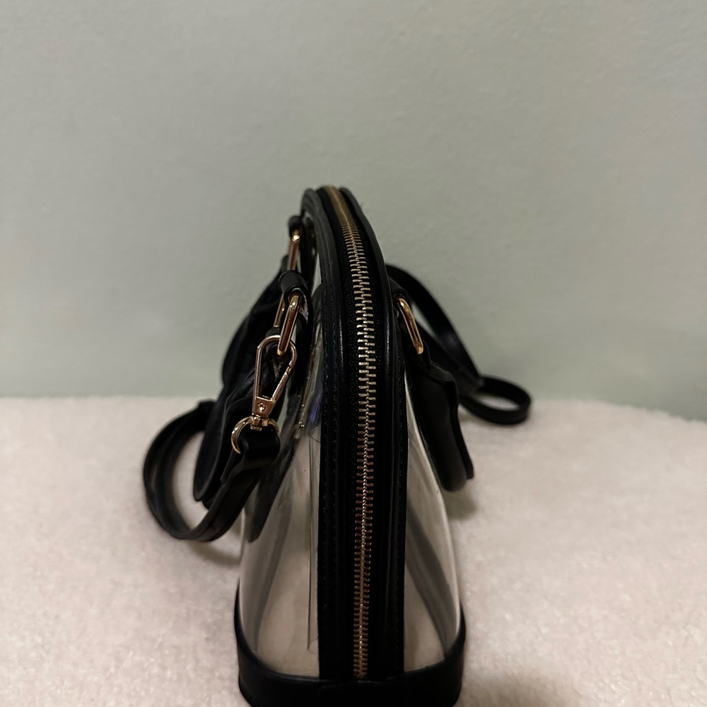 Transparent Black Handbag - Picture 2 of 5